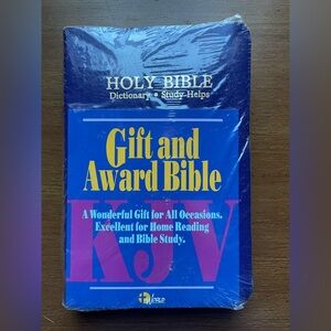 Gift and Award Bible King James Version World Publishing Purple Faux Leather